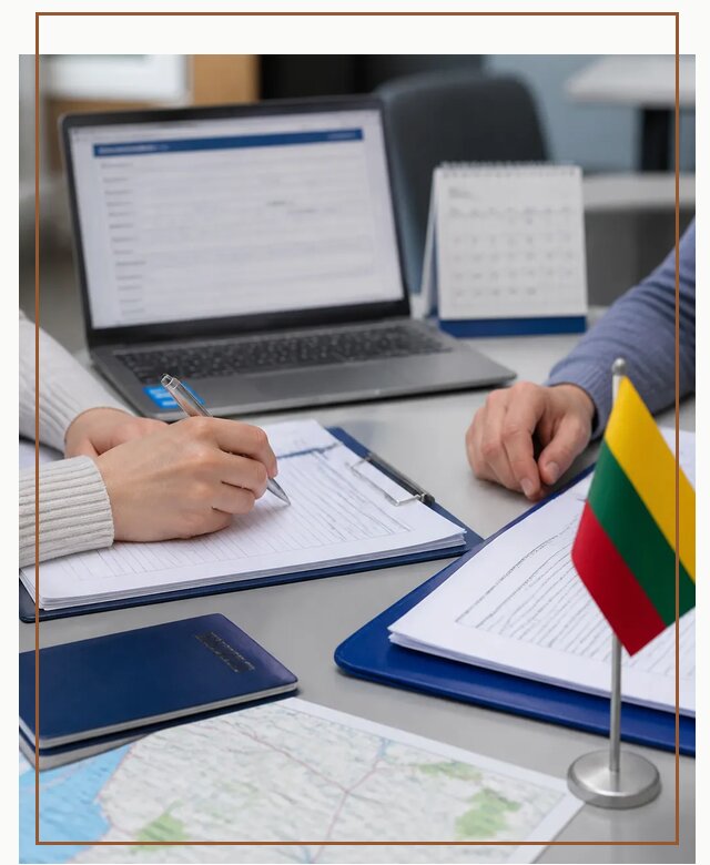 Профессиональное оформление визы в Литву для поездки в Топках