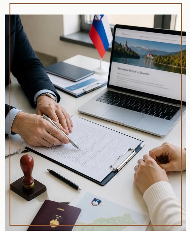 Оформление вида на жительство в Словении под ключ в Топках