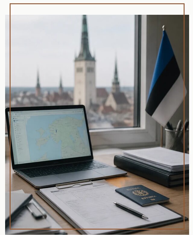 Оформление ВНЖ в Эстонии в Топках по цене от 45599 р. | Гиперактив-Тпк