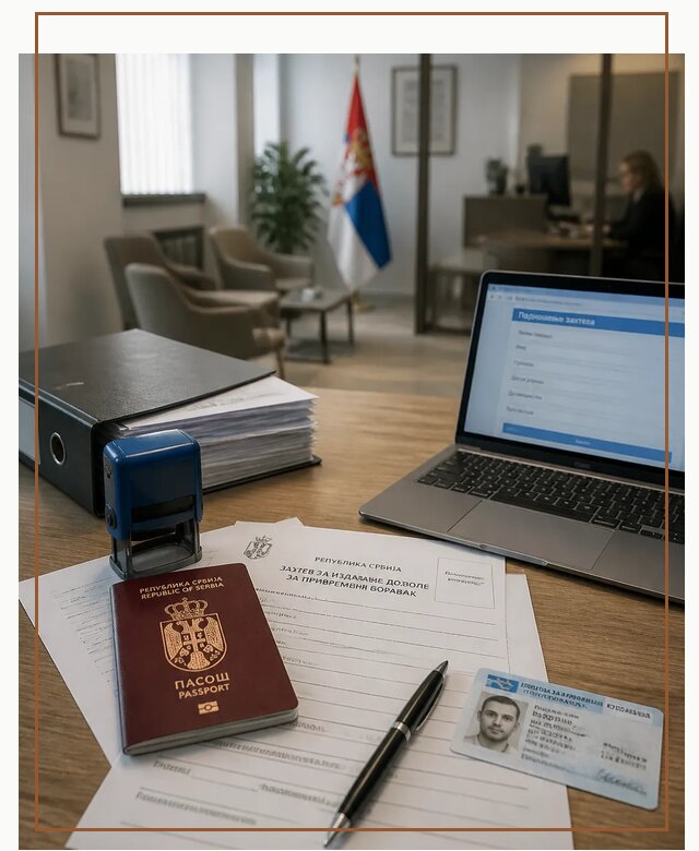 Оформление ПМЖ в Сербии для переезда в Топках под ключ