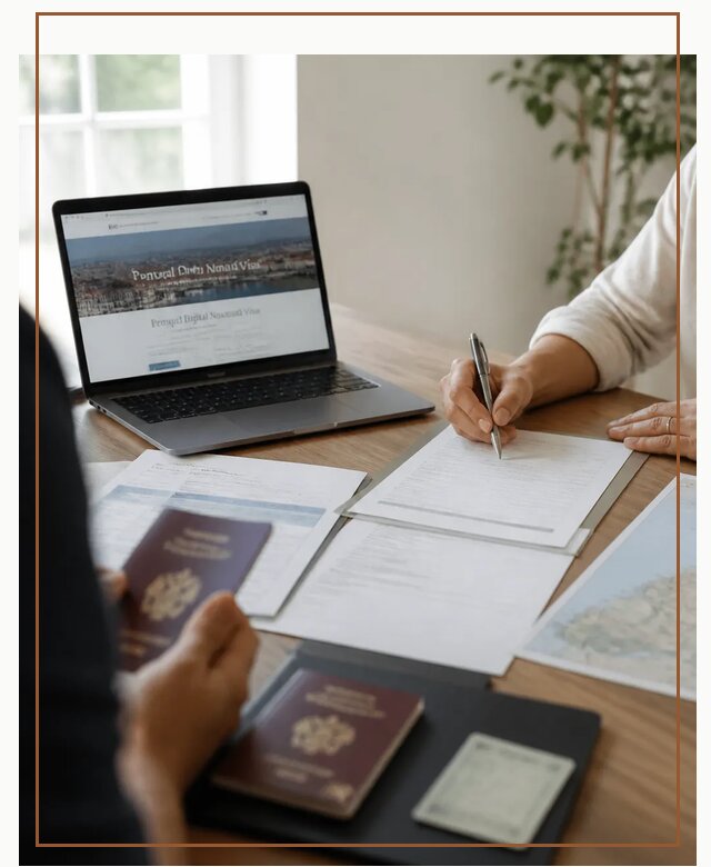 Оформление Digital Nomad и ВНЖ Португалии в Топках