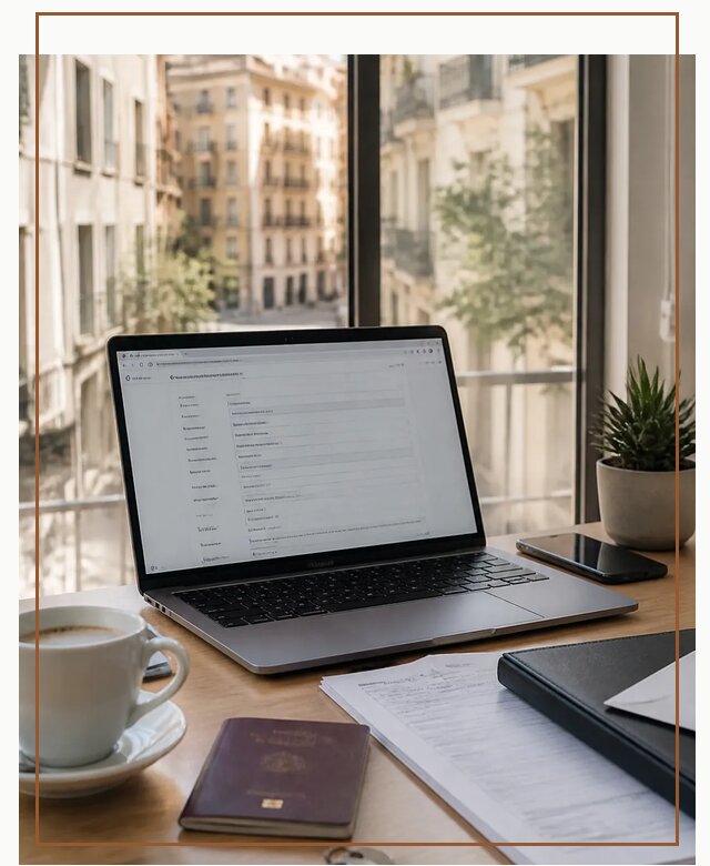 Оформление ВНЖ Испании по визе Digital Nomad в Топках