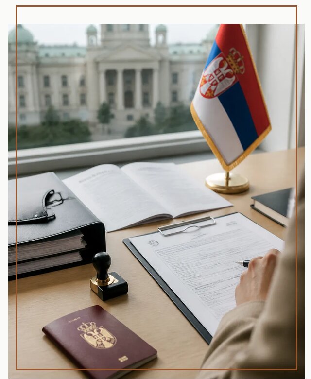 Оформление гражданства Сербии под ключ для переезда в Топках